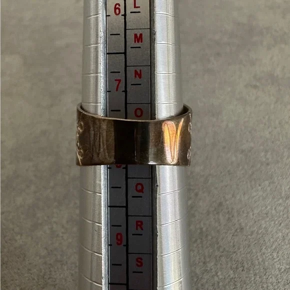 Honeycomb design turquoise ring in sterling silver by Jay King - Picture 13 of 14